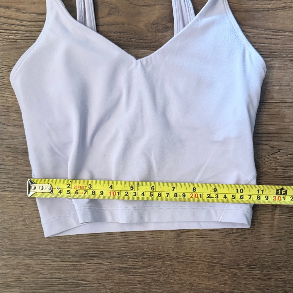lululemon athletica Women's Lavender Sports Bra Size 2 - Picture 5 of 6